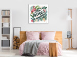 Jungle Love II Wall Art Print on the wall