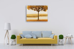 Golden Morning I Wall Art Print on the wall