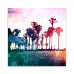 Surf On The Boardwalk Wall Art Print