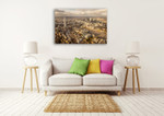 Shard and London Bridge Wall Art Print on the wall