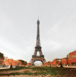 Eiffel Tower Wall Art Print