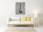 Gibson Firebird 65 Wall Art Print on the wall