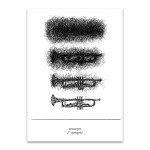 Trumpet Wall Art Print