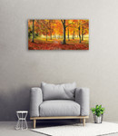 Autumn Impression Wall Art Print on the wall