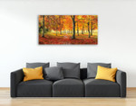 Autumn Impression Wall Art Print on the wall