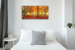 Autumn Impression Wall Art Print on the wall