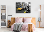 Welcome to New York Wall Art Print on the wall