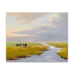 Grazing Cattle Wall Art Print 