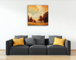 Majestic Morning II Wall Art Print on the wall