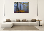 Autumn Forest Wall Art Print on the wall