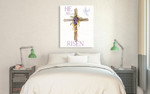 Easter Blessing Saying II Wall Art Print on the wall