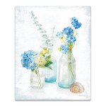 Beach Cottage Florals III Wall Art Print