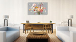 Floral Song Wall Art Print on the wall