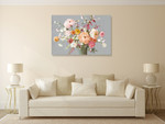 Floral Song Wall Art Print on the wall