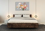 Floral Song Wall Art Print on the wall