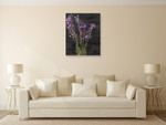 Lavender Jar I Wall Art Print on the wall