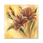 Brown Flower I Wall Art Print