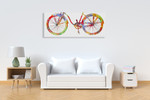 Bike Ride I Wall Art Print on the wall