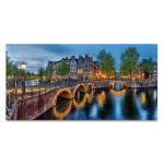 The Amsterdam Canals Wall Art Print