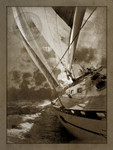 Sailing in Sepia A Wall Art Print