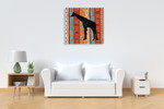 African Animal III Wall Art Print on the wall