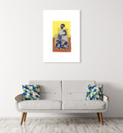 African Royals IV Wall Art Print on the wall