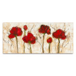 Abstract Poppy Wall Art Print 