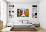 The Venice Grand Canal Wall Art Print on the wall