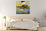 Zypher Hills Spring Wall Art Print on the wall