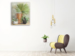 Indoor Garden II Wall Art Print on the wall