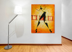 She Moves | Contemporary Wall Art on the wall