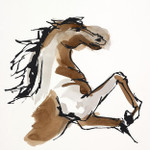 Horse Courage Wall Art Print