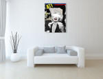 Marilyn Wall Art Print on the wall