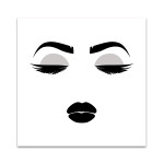 Her Face Wall Art Print