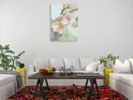 Spring Flowers I Wall Art Print on the wall