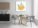 Fruity Cocktails V Wall Art Print on the wall