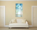 Azure Land I Wall Art Print on the walls