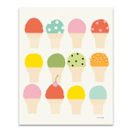 Single Scoops Wall Art Print