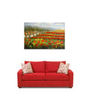 Flower Field on the wall