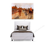 Horses Before the Stands on the wall