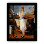 Modern Flat Black Frame