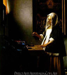 Jan Vermeer | Woman Holding a Balance