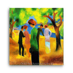 Lady in a Green Jacket