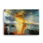 J.W.Turner | The Burning of the Houses of Parliament