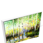 White Floating Frame