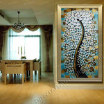 Knife Painting SAH143-3 on the wall