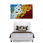 Knife Painting FA92551 on the wall