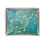 Almond Blossom Modern Flat Silver