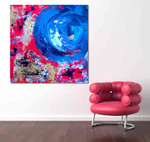 Brooke Howie | Blue Moon 1 on the wall