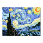 Starry Night - 3panels